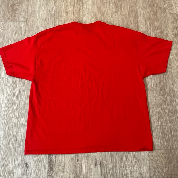 2013 Star Trek Command Uniform Red CBS Studios T-Shirt Size 3XL - Picture 2 of 10